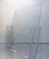 Dazzling Displays Clear Acrylic 8.5 x 11 Brochure Holder - Magazine Rack for Office and Trade Shows