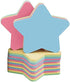 Sticky Notes, 2.75 in x 2.75 in, 600 Sheets Sticky Memo Star Shaped, Self Stick Cute Mixed 4 Color for Office/Home