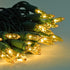 60FT 300 Dazzle Bright Christmas Mini String Lights, Incandescent Green Wire Fairy Lights UL Certified Christmas