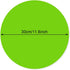 Dry Erase Circle Dots, 12 Pack Whiteboard Table Stickers for Home School Classroom Desks, Removable Wall Decals
