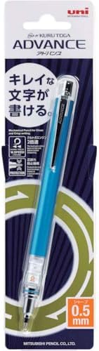 Uni Writing Neatly Mechanical Pencil, 0.5mm, Blue (M5-5591P.33)