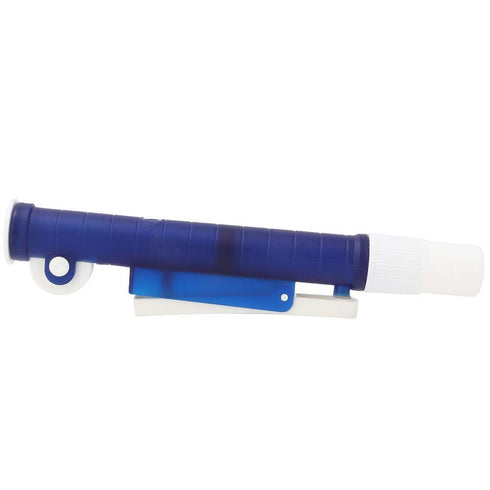 Pipette Pump, Up to 2ml Filler for Disposable Plastic and Glass Pipettes, Blue Color