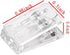 JAMMY 30 PCS Self Adhesive Clips, Plastic Photo Clips for Wall Tapestry, Small Hanging Spring Clips