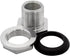 Beduan 1" Female Bulkhead Water Tank Connector Stainless Steel Thru-bulk Fitting