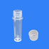 12PCS 25ML Plastic Test Tubes, Sample Bottles with Screw Caps for Scientific Experiments, Party Storage