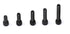 iExcell 100 Pcs SAE #8-32 x 3/8", 1/2", 5/8", 3/4", 1" Alloy Steel Hex Socket Head Cap Screws