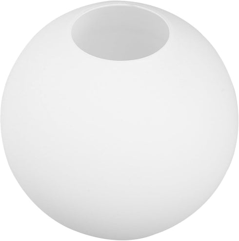 NOLITOY Frosted Glass Globe Lamp Shade 80mm round 30mm Opening Replacement for