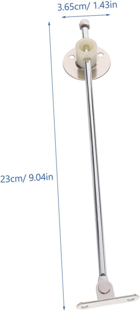 Durable Metal Support Hinge for Kitchen Cabinets and Bedside Tables - Smooth Operation