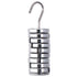 Durable Silver Lab Slotted Mass Set with Hanger and Case, 10g Each, High Quality Chromium-Plated Metal Slotted Weights