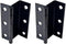 QCAA Three Fold Shutter Hinge, Half Surface for Shutter, Cabinet, Furniture, 2-1/2"