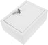 PRETYZOOM Locking Mailbox Milk Storage Container Wall-Mounted Box for Home Office