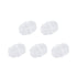 MECCANIXITY Magnetic Stirrer Mixer Stir Bar Rod, 10mm(0.39") x6mm with Ring Shape PTFE Coating, 5Pcs for Laboratory