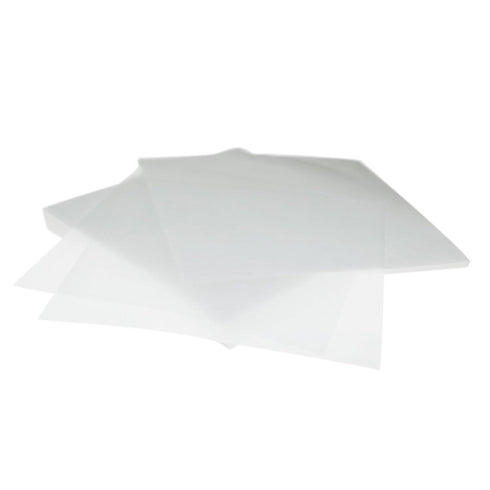 500PCS 75X75mm Non-Absorbent Nitrogen-Free Gloss Paper Sheets for Scale Measurement Samples.