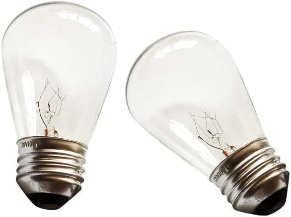 YI LIGHTING Outdoor String Lights Replacement Bulbs S14 11W Dimmable Incandescent Edison Light Bulb