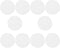 Double Convex Lens 3D Magnifying Glass Set of 6 Optical Lenses for
