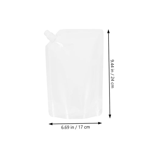 Liquid Beverage Storage Punch Bags Plastic Milk Holders Alcohol Pouches for Liquor Juice Containers for Party Leakproof