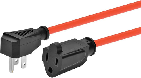 Monoprice Coiled Power Tool Extension Cord, NEMA 5-15P to 5-15R, Expands from 3 to 10 Feet, 13 Amp, 16AWG