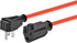Monoprice Coiled Power Tool Extension Cord, NEMA 5-15P to 5-15R, Expands from 3 to 10 Feet, 13 Amp, 16AWG