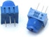 Sscon 10Pcs 5K Breadboard Trim Potentiometer with Knob 3386MP-502 (5K)