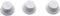 GENERIC Guitar Volume Tone Control Button Knob Potentiometer Cap Guitar Instrument Accessories White