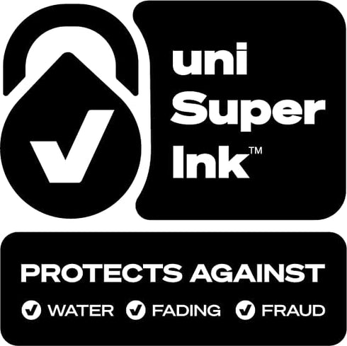 uniball Signo Gel Pen, Retractable, Medium 0.7 mm, Red Ink, Red/Metallic Accents Barrel, Dozen