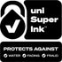 uniball Signo Gel Pen, Retractable, Medium 0.7 mm, Red Ink, Red/Metallic Accents Barrel, Dozen