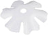 Ioensy 35cm Minimalist Table Pendant Lamp, Floral Design, PVC Flower