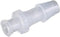 BleedZone Female Luer Lock Connector, 1/4" Hose Barb Fittings, 25x Luer Lock Adapter for Laboratory Equipment