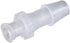 BleedZone Female Luer Lock Connector, 1/4" Hose Barb Fittings, 25x Luer Lock Adapter for Laboratory Equipment