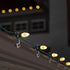C7 Bulbs 2 Bulb Set 25 Holiday Lighting Outlet Faceted Christmas Lights | Sun Warm White LED Light Holiday Decoration |