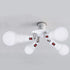 CLWHJ-360 Degrees Adjustable 4 in 1 E26/E27 Splitter Socket Adapter - Max Watt 240W, 180 Degree Bendable