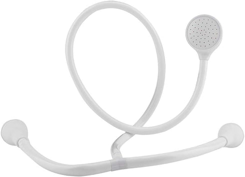 1.2m Push On Bath Shower Head, Push On Bath Shower Head, Hot and Cold Shower Hose for Washing, Shampooing, Pets