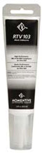 Momentive RTV103 One Part Silicone Sealant, 2.8 Ounce Tube, Black