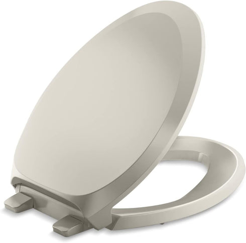 Kohler K4713-RL-G9 French Curve Elongated Closed-Front Toilet Seat with Soft Close and