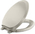 Kohler K4713-RL-G9 French Curve Elongated Closed-Front Toilet Seat with Soft Close and