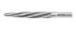Accusize Industrial Tools H.S.S. Spiral Flute Aligning Reamer, 5/8'' Cutting Diameter, 1/2'' Shank