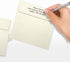 LUXPaper Square Invitation Envelopes | 6" x 6" | Natural Linen | Peel & Press | 80lb. Text | 50 Qty