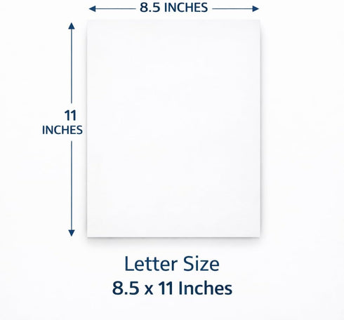 NEXGMART 8.5" 11", 20 lb, 92 1 (750 Copy Paper White x Brightness Ream Sheets) | Standard Printer Paper for Office