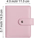 eleger A7 Set Budget Binder - Mini Money Organizer for Cash Saving, Cash Stuffing Envelope System, Planner Binders