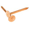 Dubbs Hardware 1.5 Inch Copper Nails, Solid Pure Copper Roofing Finish, 10 oz Package, Slate Spikes