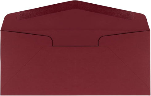 JAM PAPER #10 Business Premium Envelopes - 4 1/8 x 9 1/2 - Dark Red - 50/Pack by JAM Paper