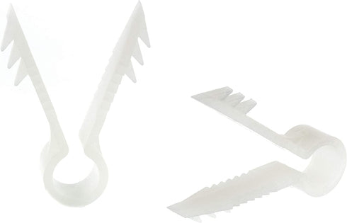 THE CIMPLE CO Stucco and Drywall Cable Clips, Push-in Masonry Anchors for Coaxial and Ethernet Cables
