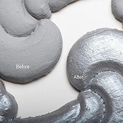 Dixie Belle Glaze | Hi Ho Silver (4oz) | Water-Based Paint Glaze for DIY Home D cor