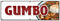 72" Gumbo Banner Sign Louisiana Creole andouille Sausage Homemade Shrimp