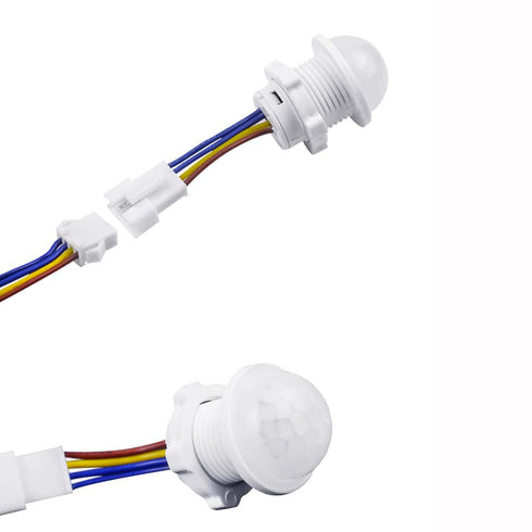 Scpopfer 2Pack 100-240V 40W Motion Sensor Light Switch PIR Human Body Activated LED Sensors Home Smart Infrared