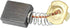 2Pcs Electric Motor Power Tool Part Carbon Brush, Replacement Parts (6.5mm x 13.5mm x 18 mm)