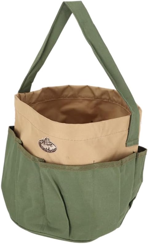 Esschert Design Canvas Round Tool Bag