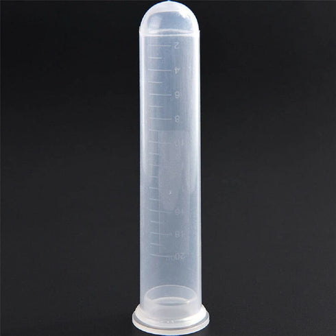 10 PCS 20ml Conical Centrifuge Tube Microcentrifuge Tube Sterile Plastic Test Tubes with Leak-Proof Screw Caps