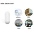 4 Pcs 20mm PTFE Magnetic Stirrer Mixer Stir Bar, White Color, Laboratory Stir Plate Magnet