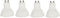 4Pcs gu10 Spotlight wall sconces Light lamp wall Mounted Reading Light Ceiling